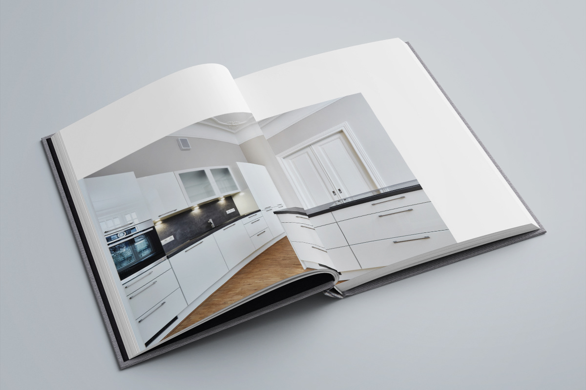Gestaltung eines Architekturbuchs