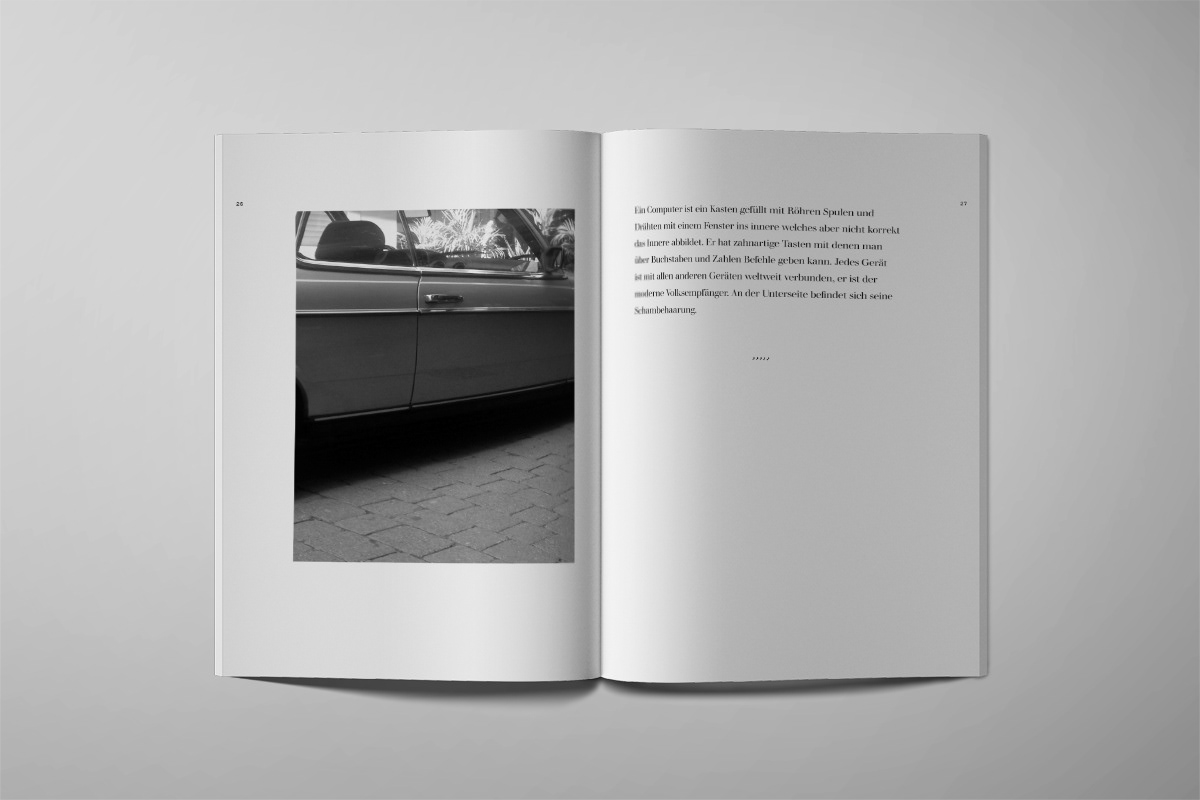 Beispiel grafische Buchgestaltung