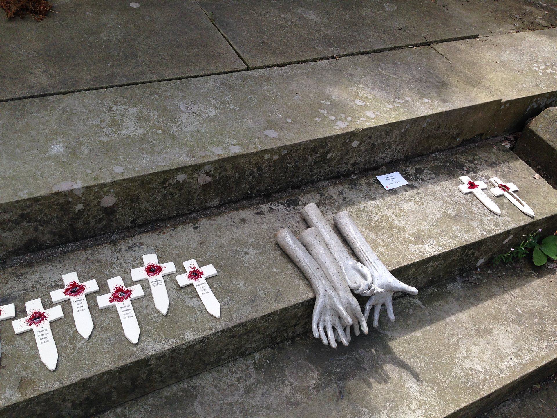 Work by Gillian Holt and Matthew Helbert