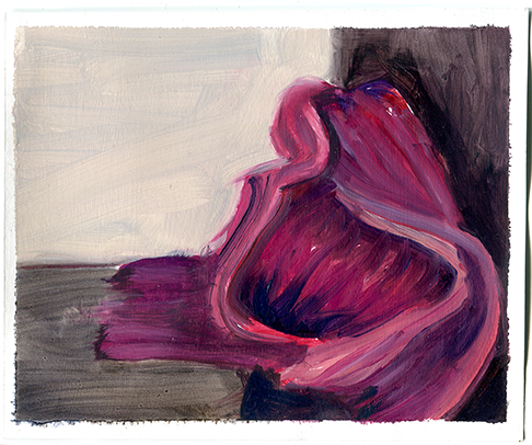 Schaal, Oil on Paper, 2021