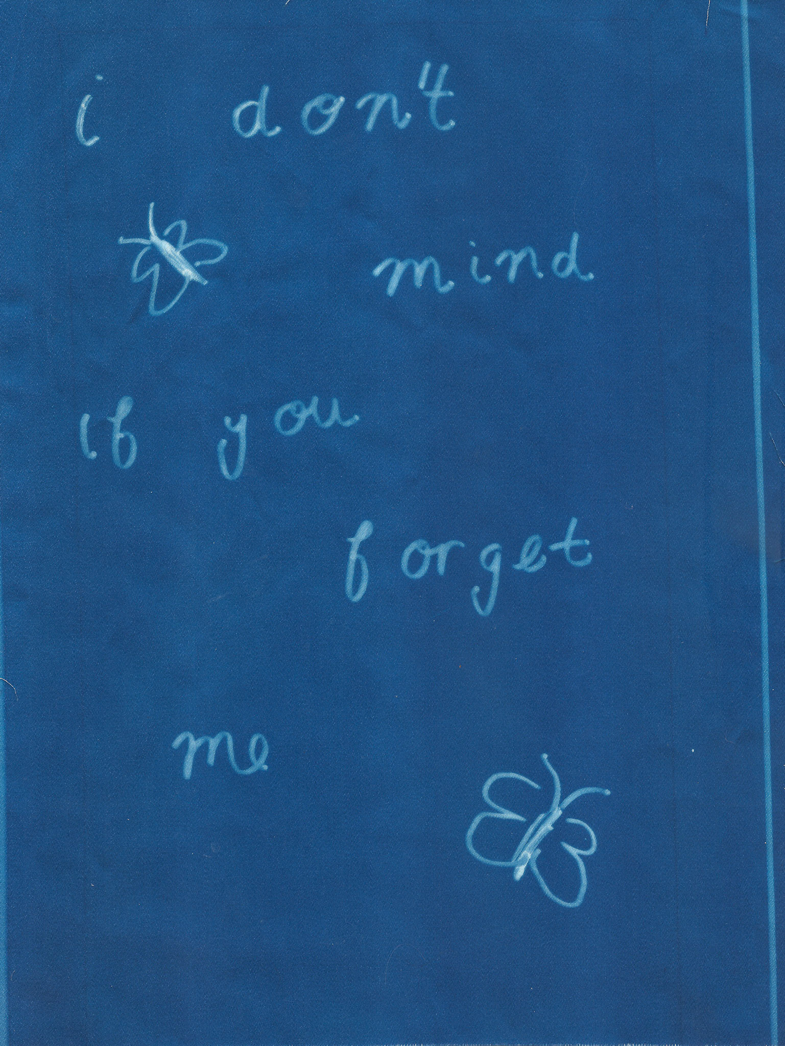 Keara Saunders / New York, NY -- I Don't Mind -- 2020, Archival Pigment Print, Edition-N/A, 8.5x11 Print/Paper $50