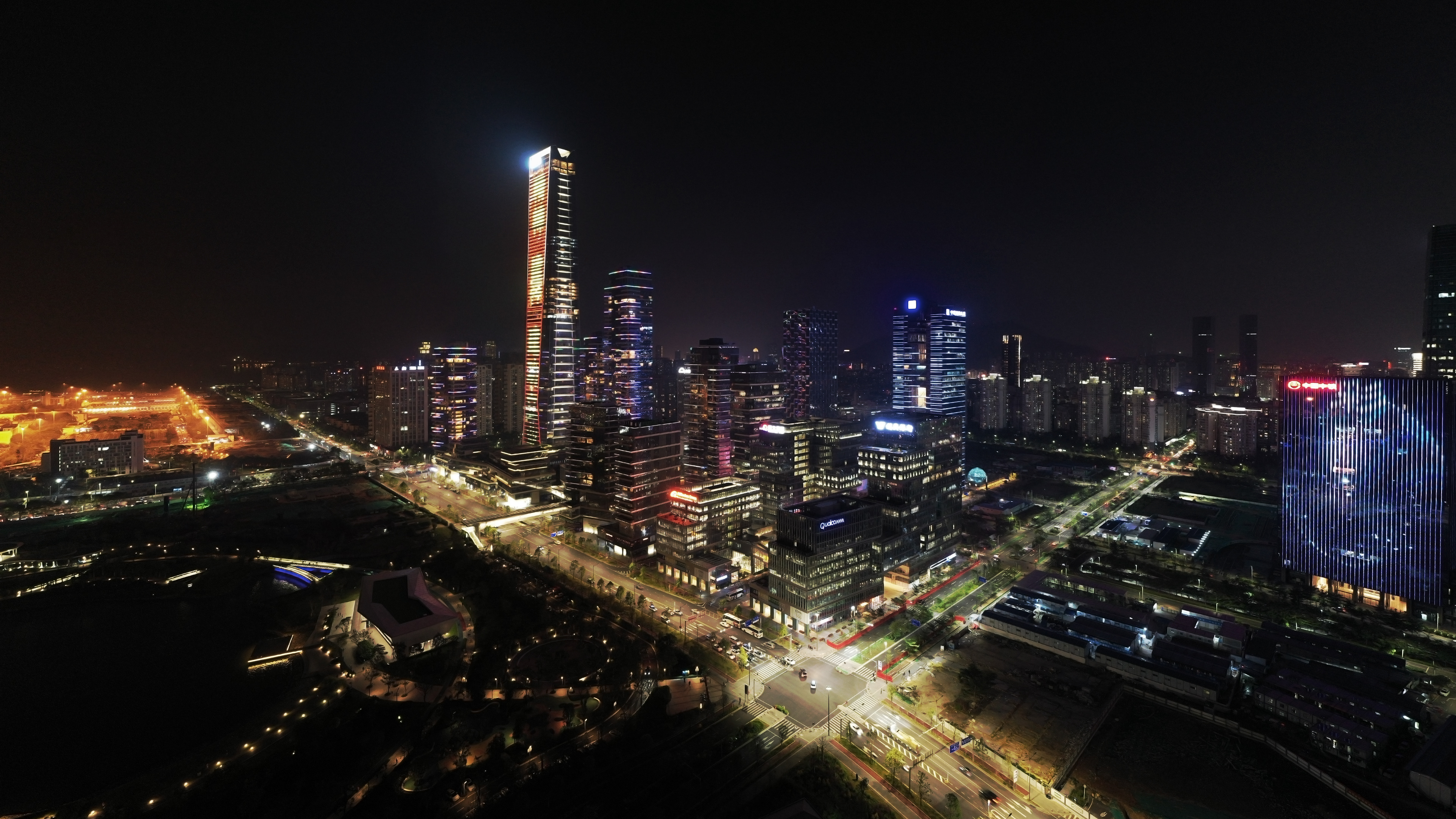 Shenzhen Bay at Night