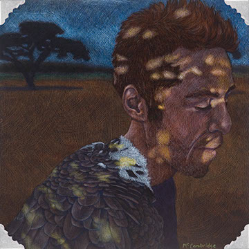 The Marabou: Leptoptilos thomas
Colored Pencil & Gesso on Masonite | 12"x 12"