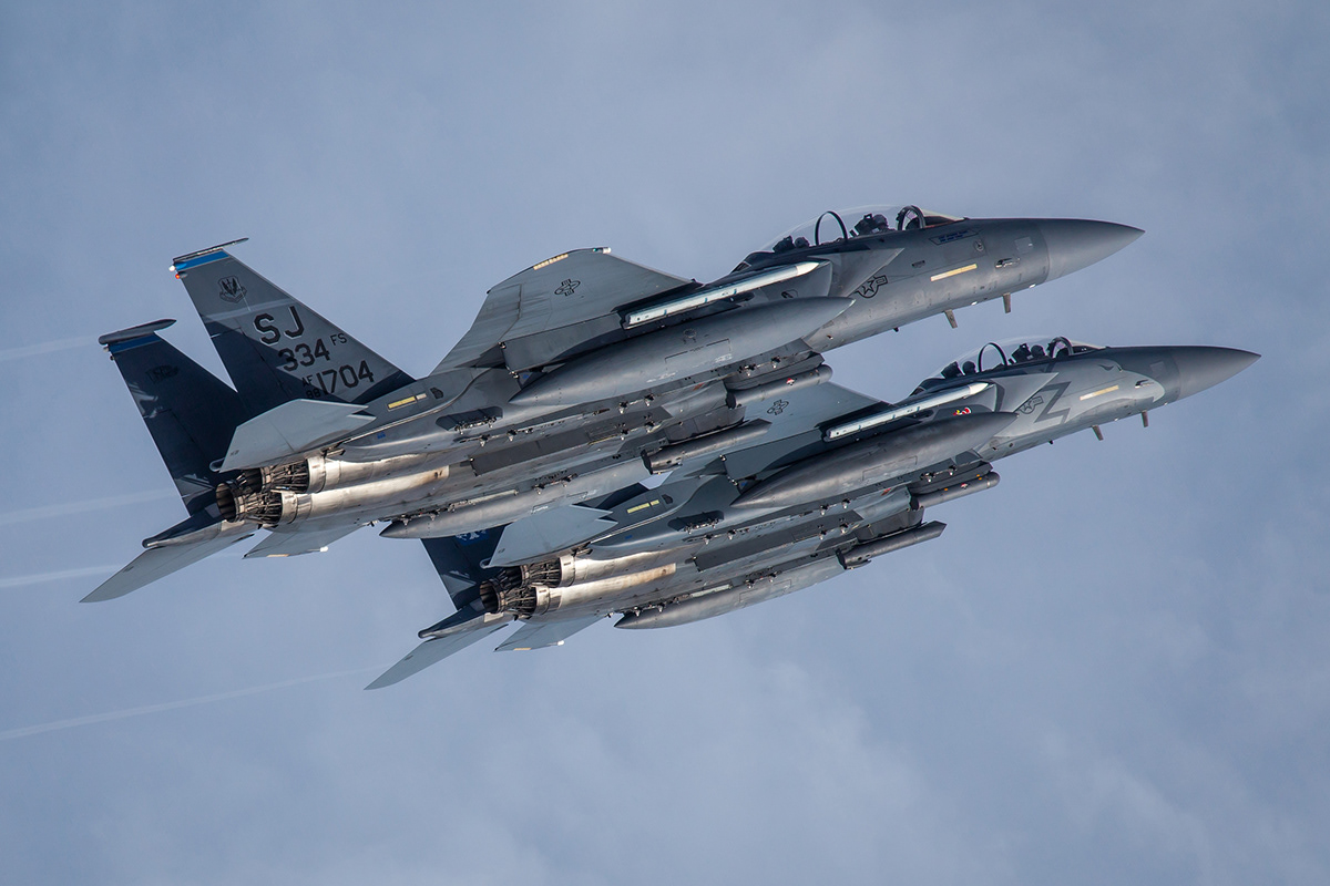 Jonathan Derden - 4th Fighter Wing 75th Anniversary F-15E Strike Eagle