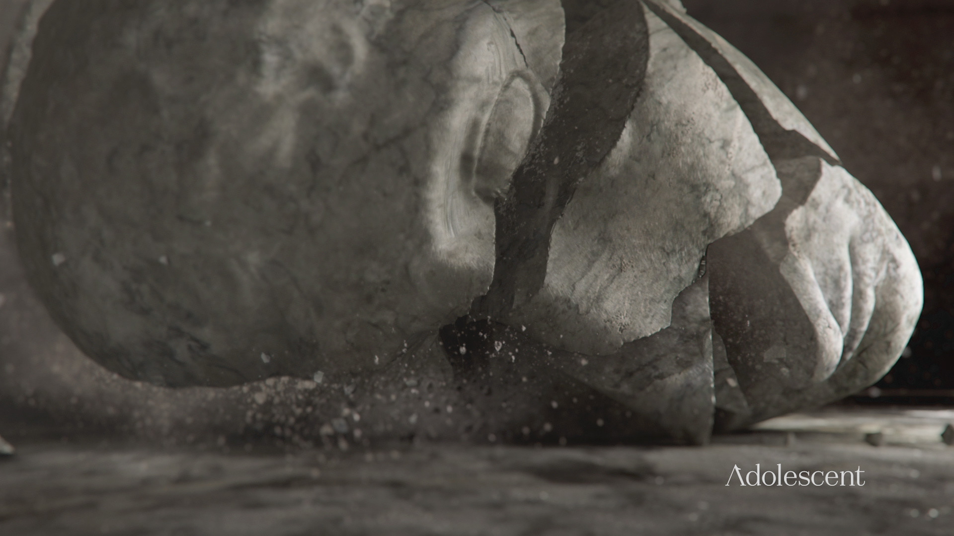 Anthony Serraino Cinema 4D branding from main title of Netflix's Roman Empire: Reign of Blood Motion Design