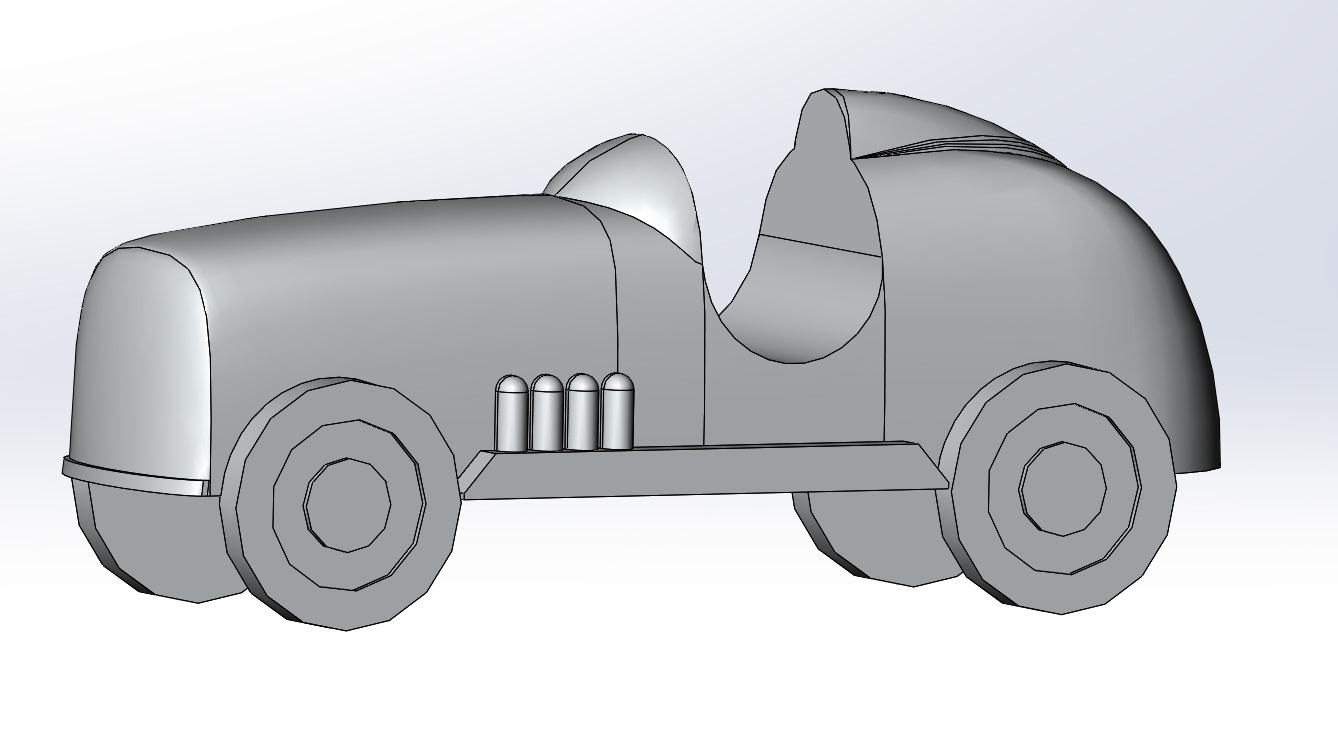 Solid body with details