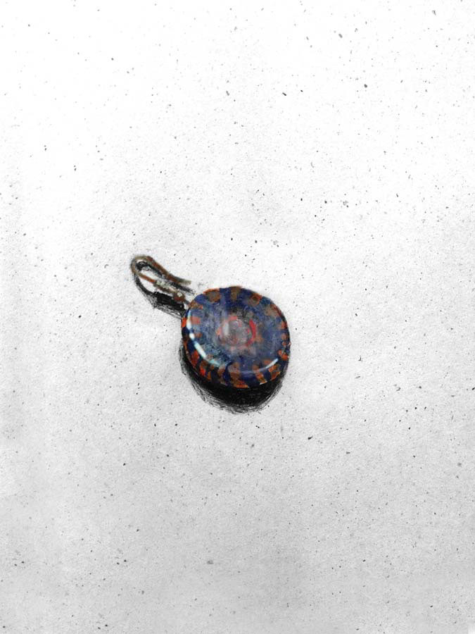 evija's earring. 07.11.2015.
