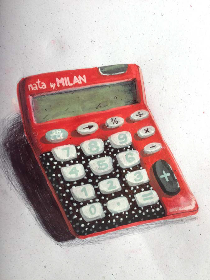 calculator. 21.09.2015.