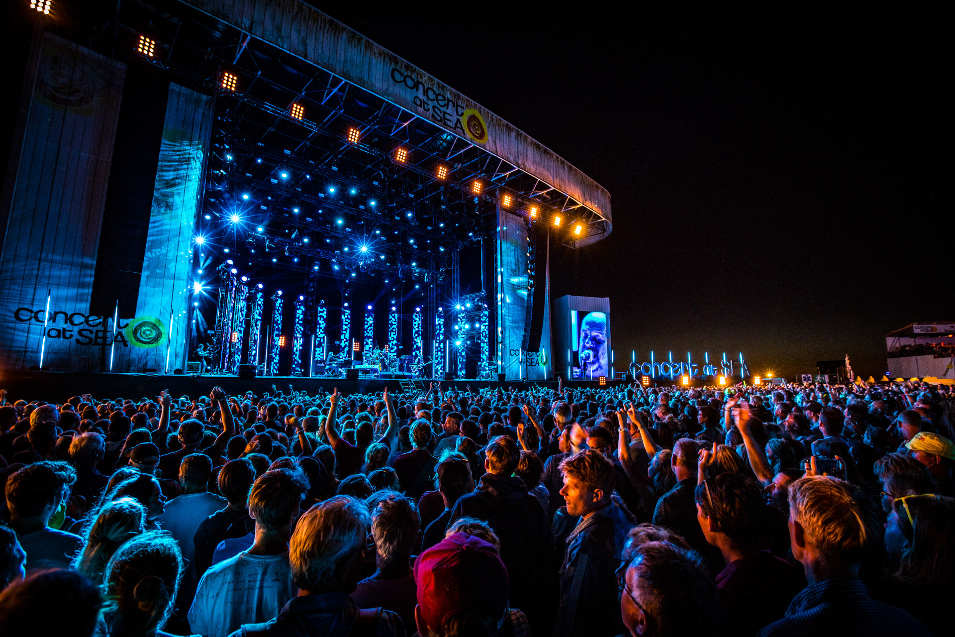 BigVis | Stagedesign - Set Design & Video Content - BLOF Concert at Sea