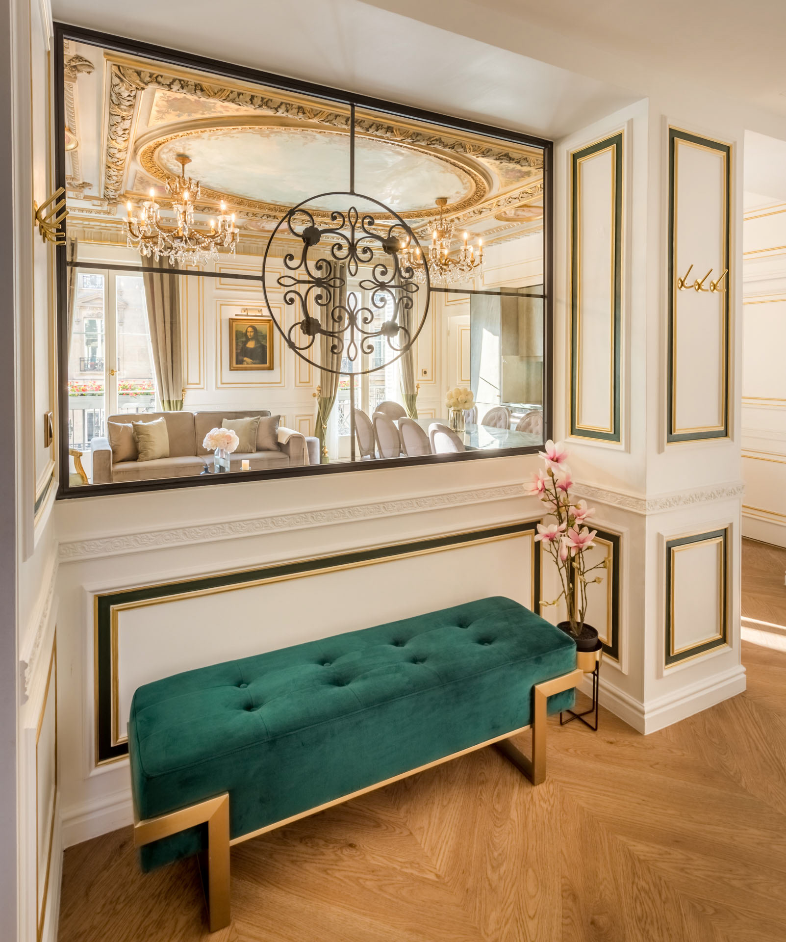 Les details: l'entrée