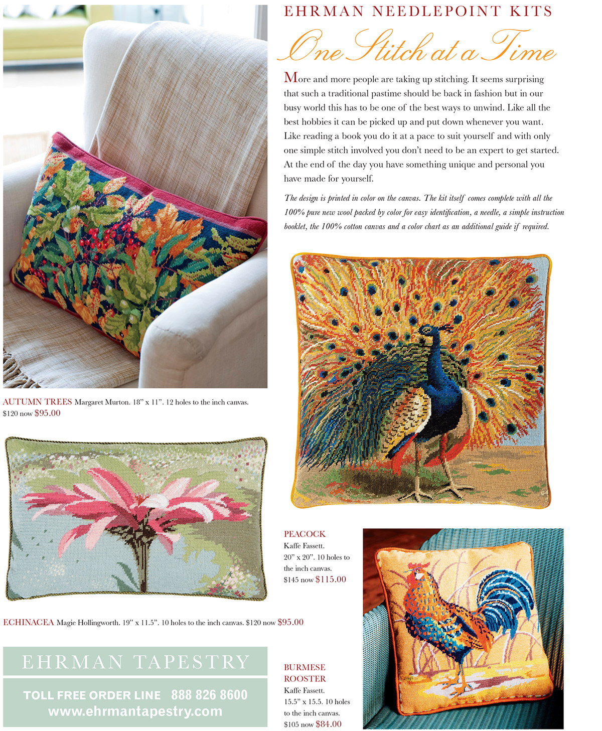 Harvey Creative Prepress services Ehrman Tapestry Kits