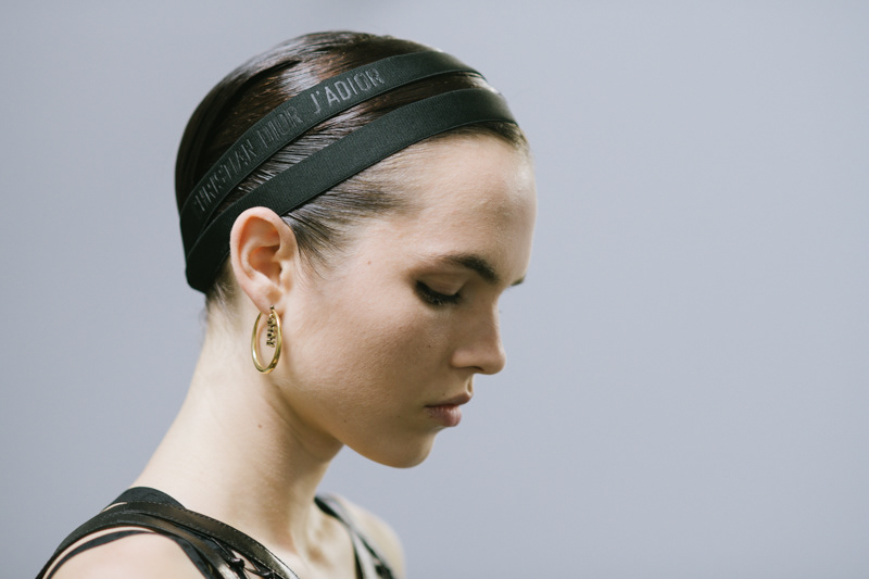 Louie Vibes Black Headband – Monet Dior Couture