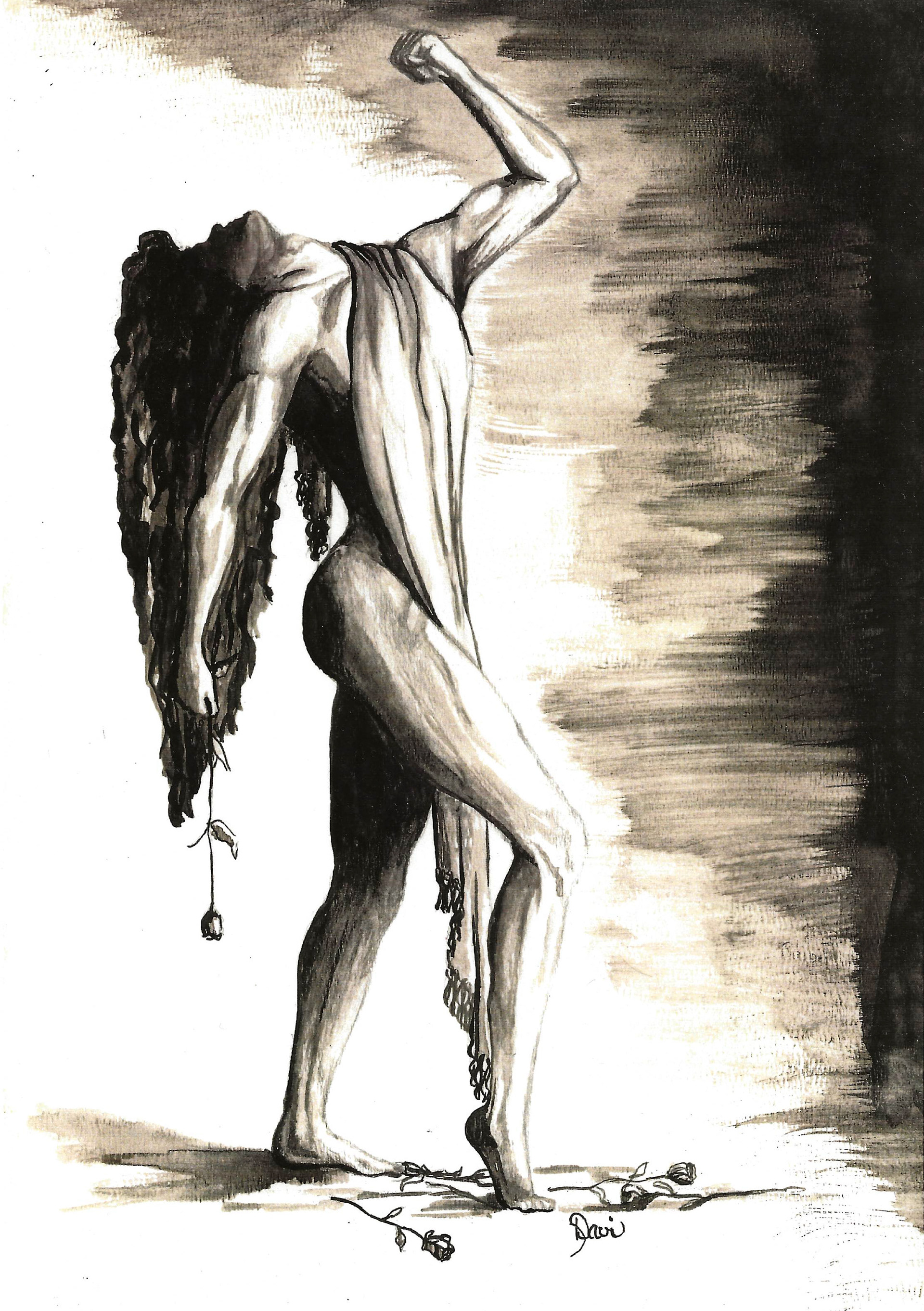 Inspired Illustration using watercolor.