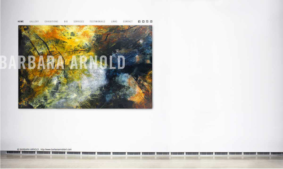 Barbara Arnold Art website