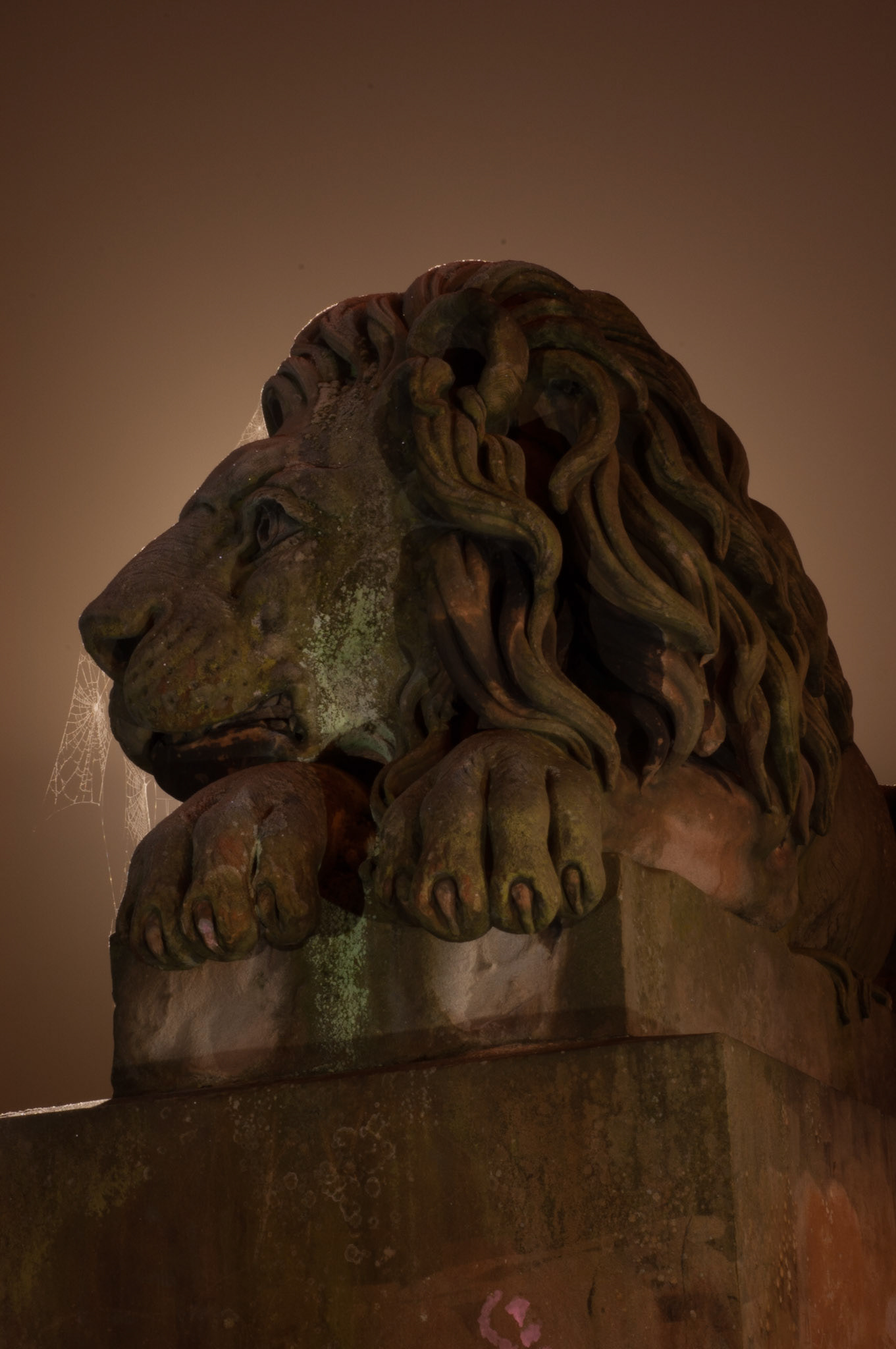 Hamilton Mausoleum - Lion