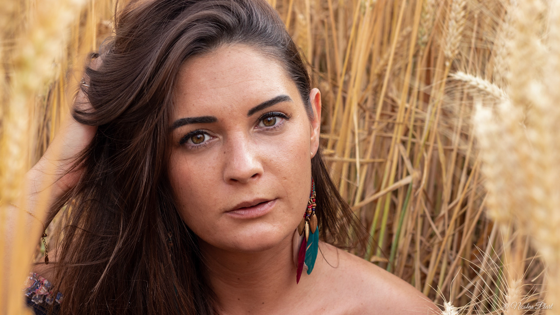 indienne, gitane, blé