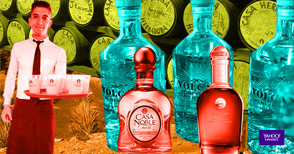 David Foster Graphics Americans Thirst For Super Premium Tequila 