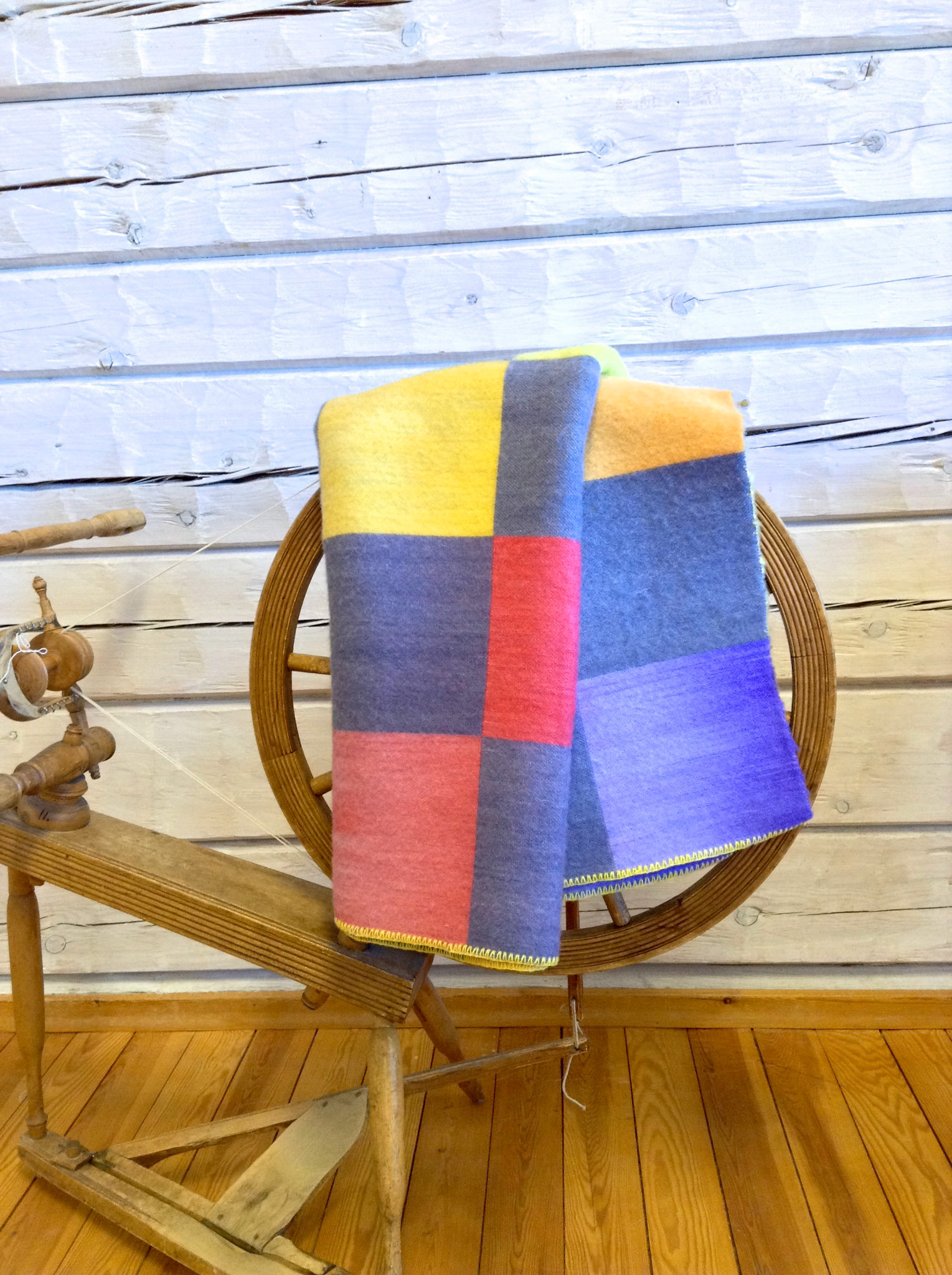 H.F H.F Väv 2014 <Blanket> ウールブランケット material: Wool / Cotton size: 135 × 190 cm © Hanako Fujino / H.F H.F Väv