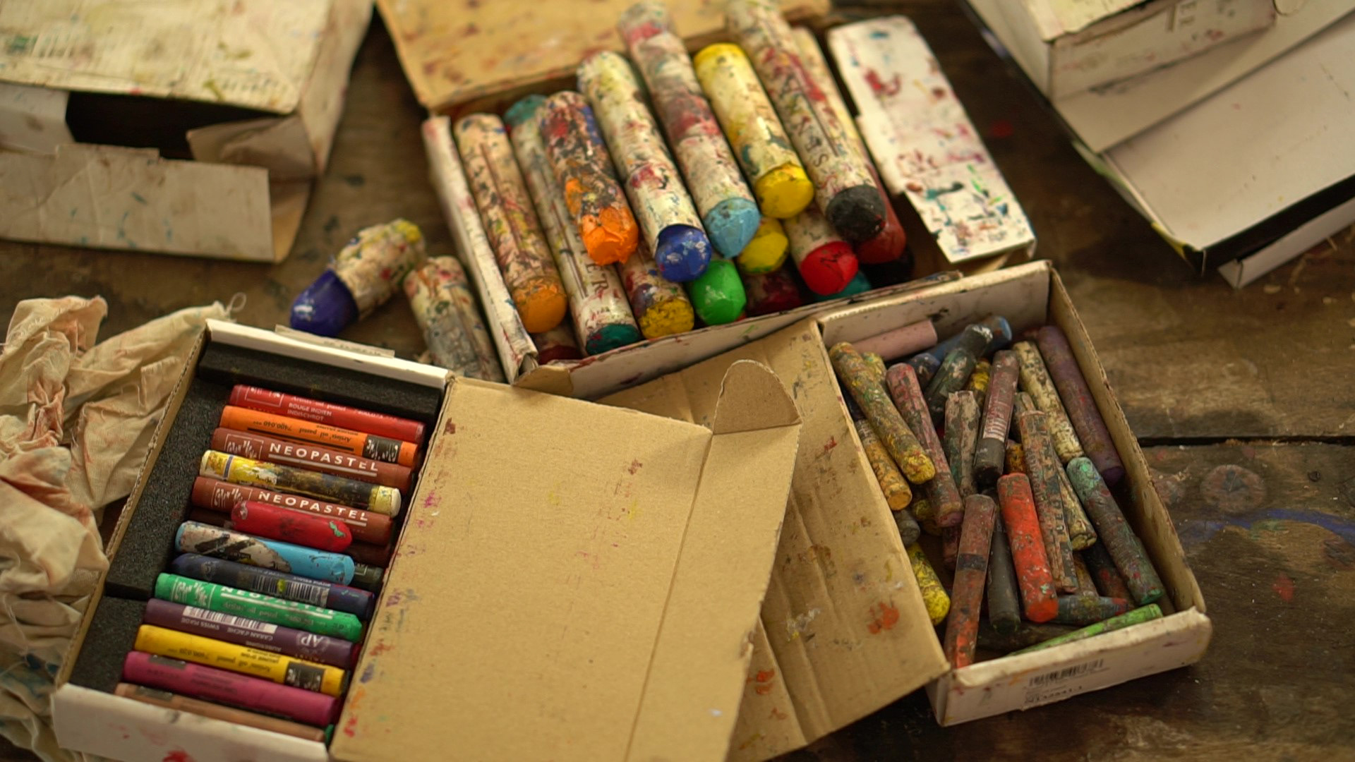 Dans les ateliers de Dominique Zinkpé