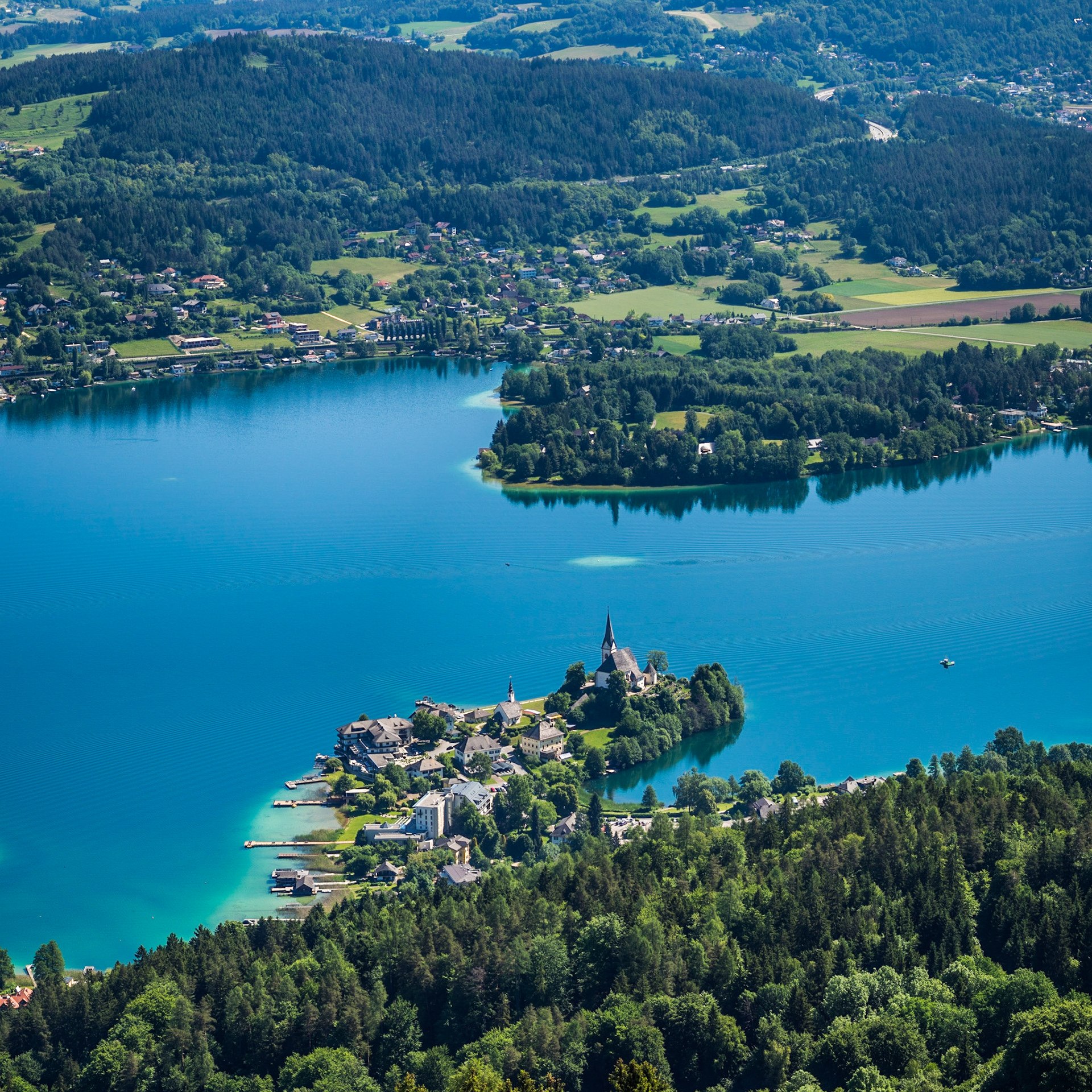 Pyramidenkugel - View on Maria-Wörth I