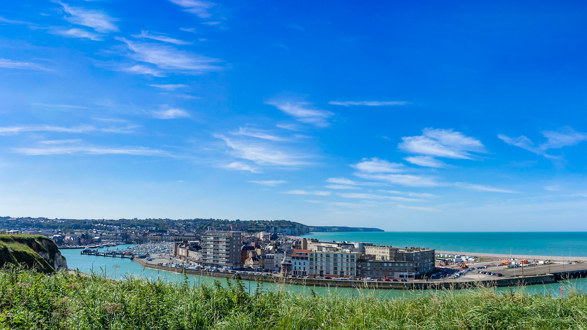 Dieppe - City and Cliffs