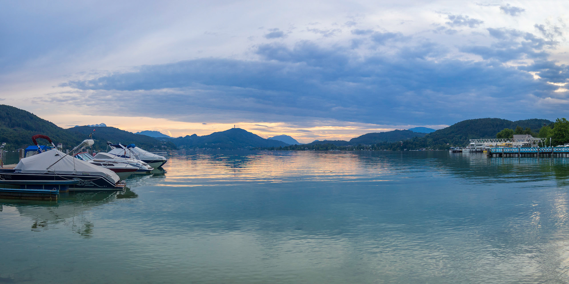 After Sunset at the lake