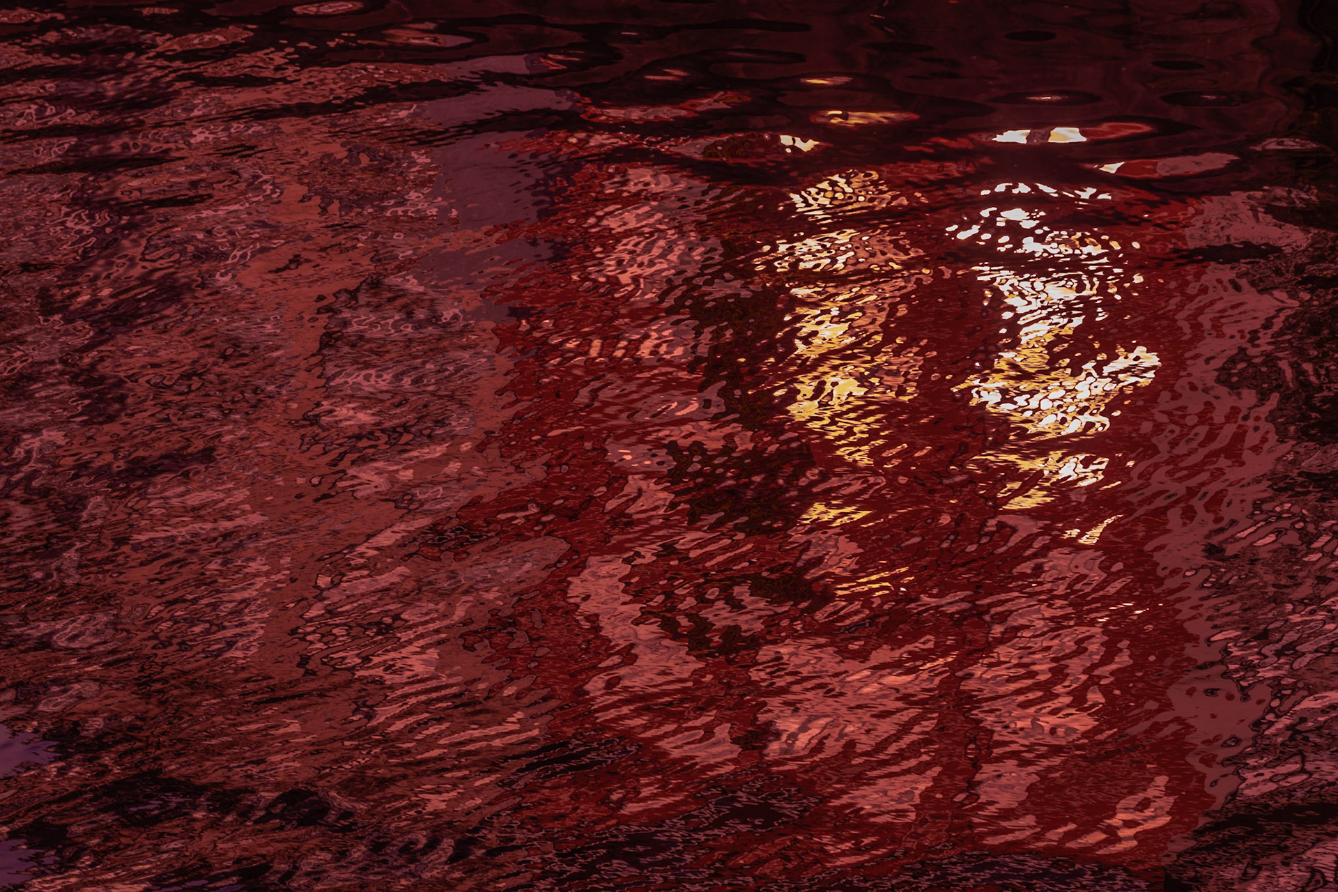 Rippled water surface - purple
