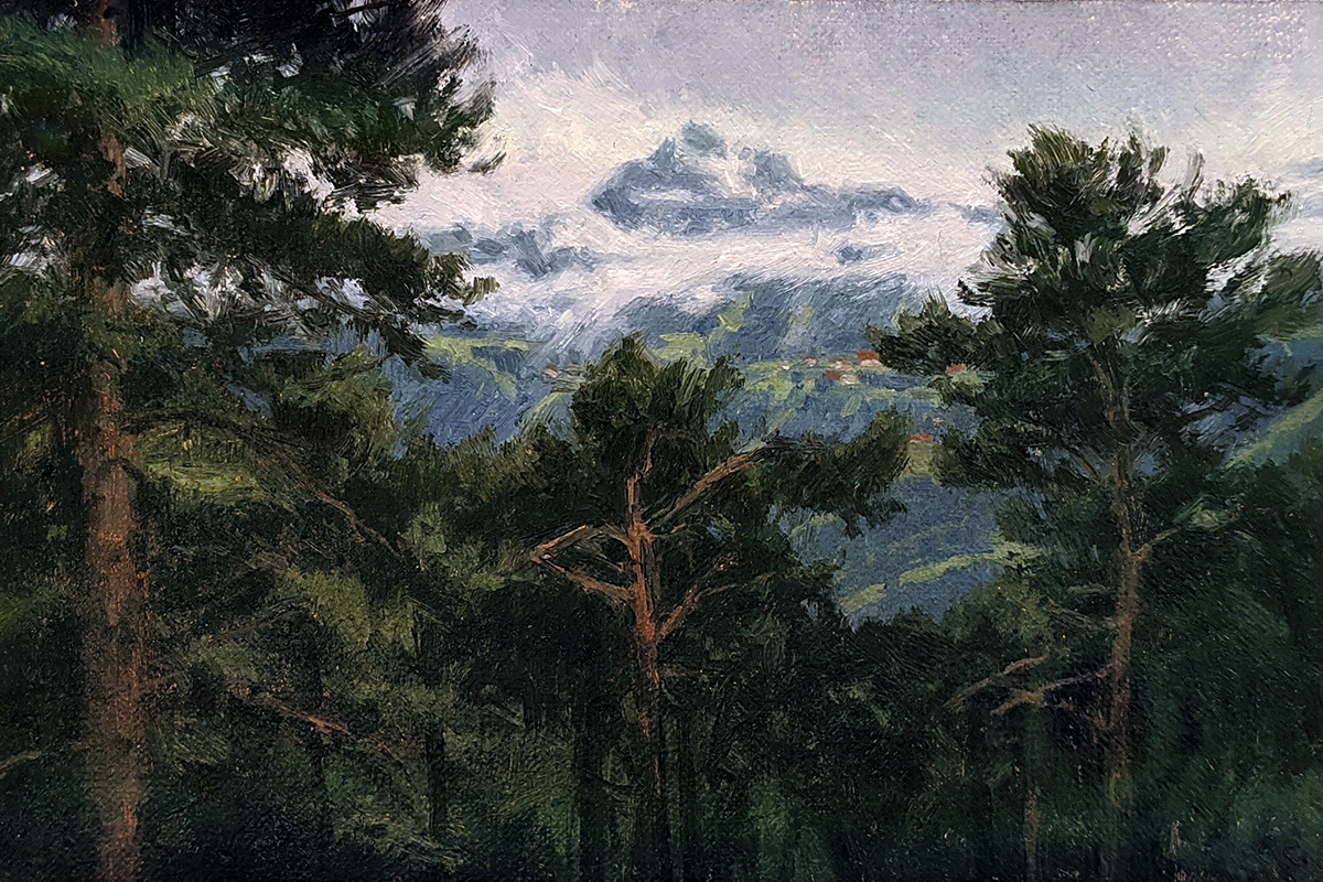 Innsbruck, 4x6 in.