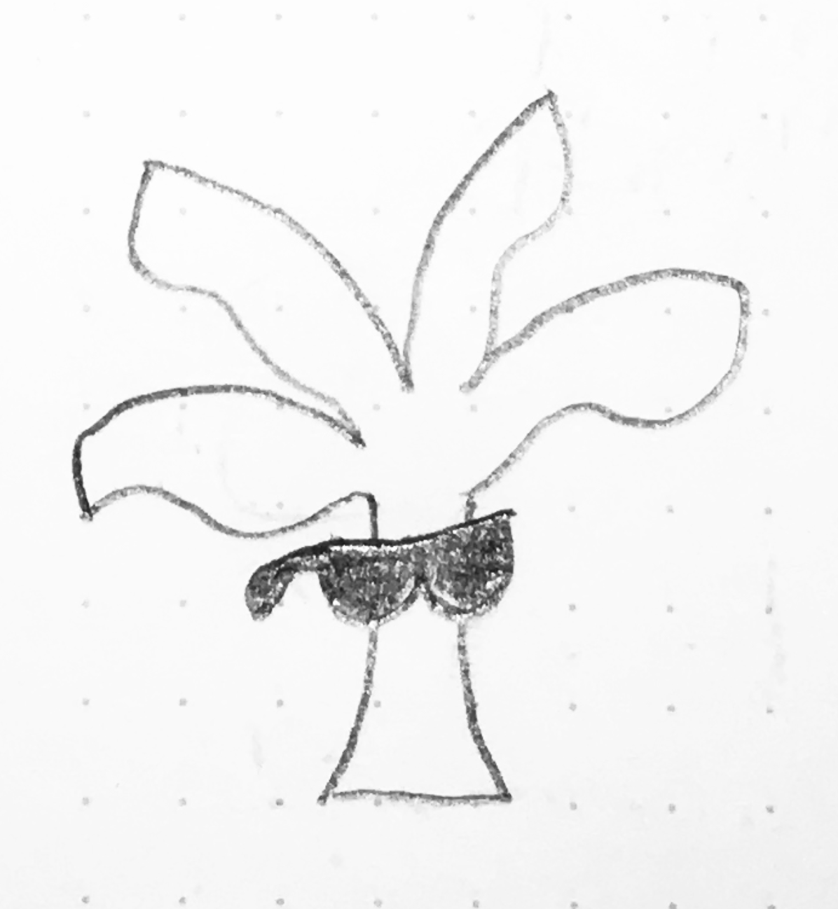 Charecture of a banana tree