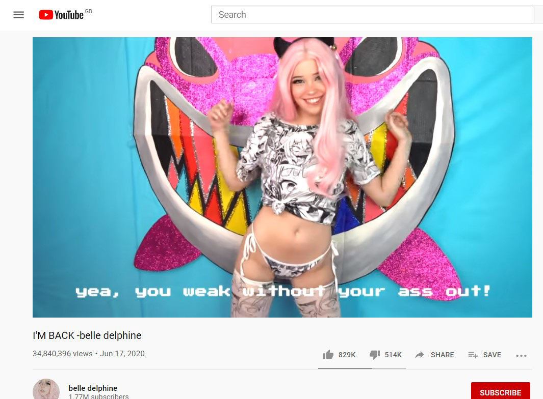 Belle Delphine: Artist? – Bridie Gill