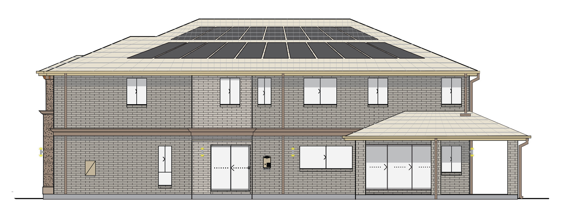 Secondary Street Elevation