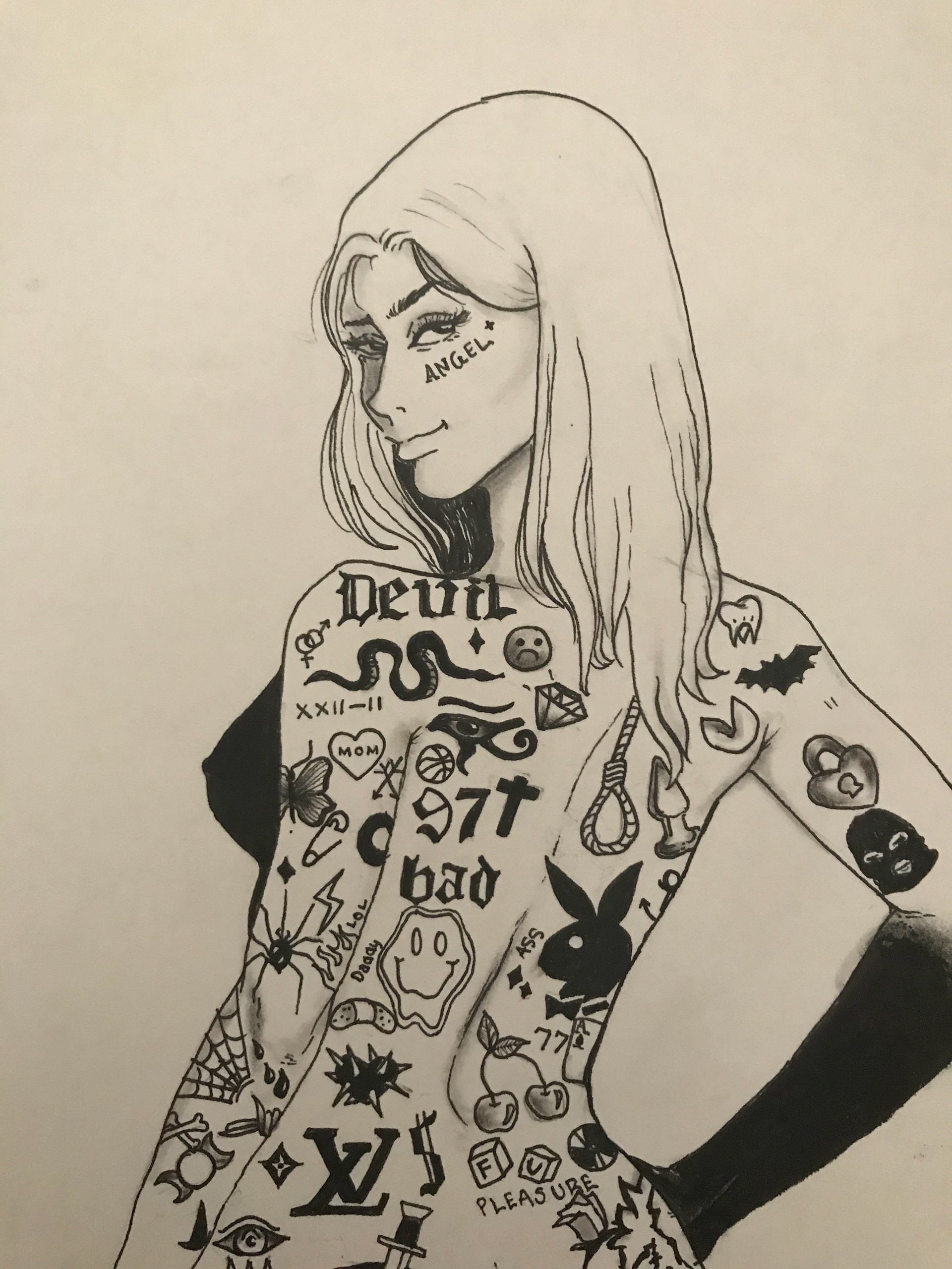 FINE LINE PEN TECHNIQUE