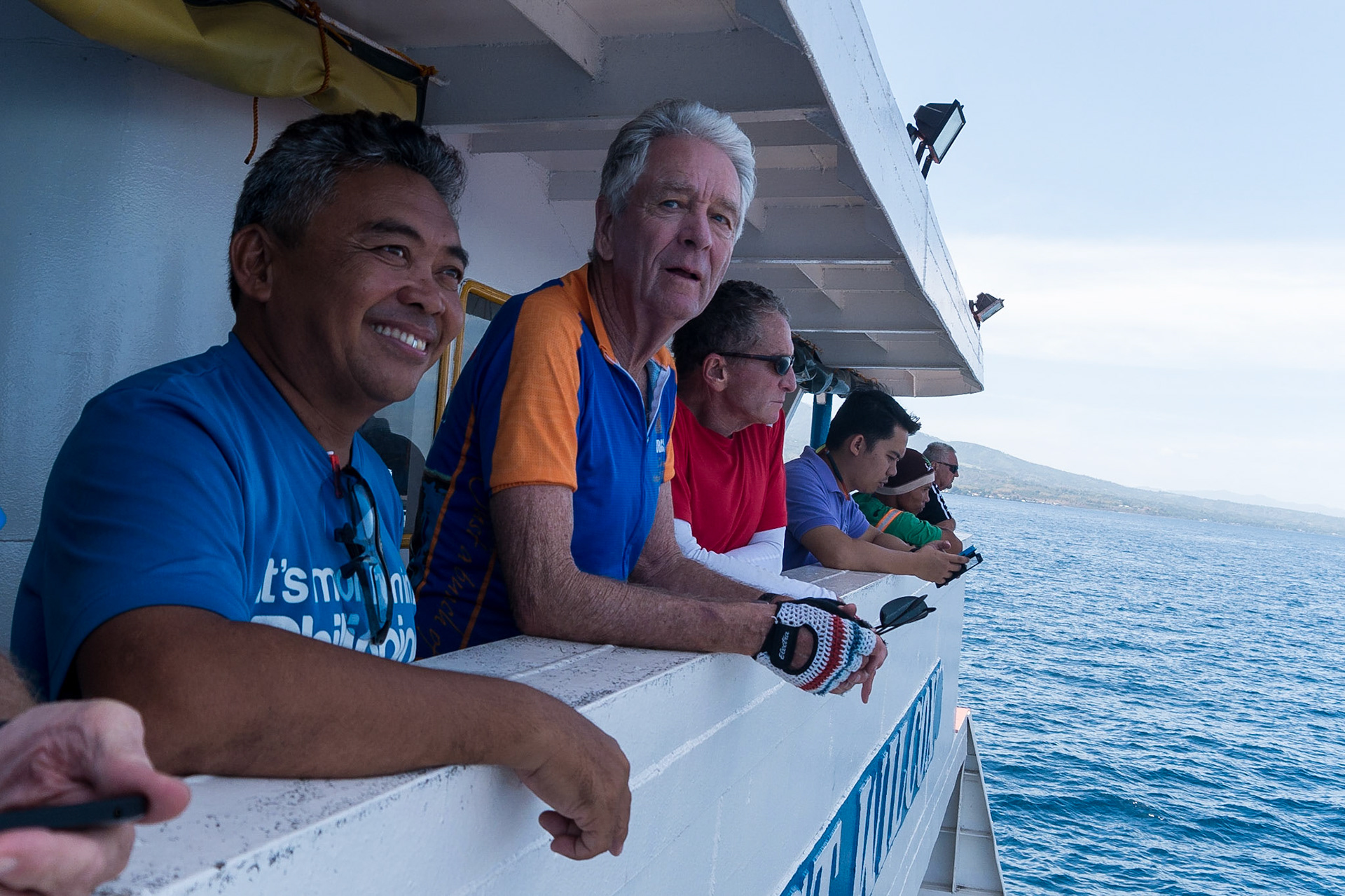 The Philippines, ferry boat from Negros to Cebu Island
