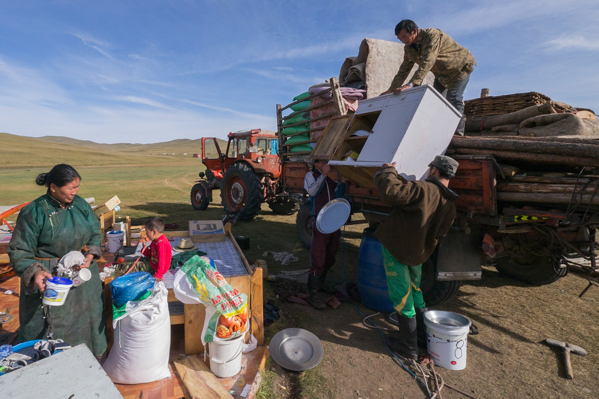 Mongolia, photos from a bicycle tour with Compass Rose Expeditions
