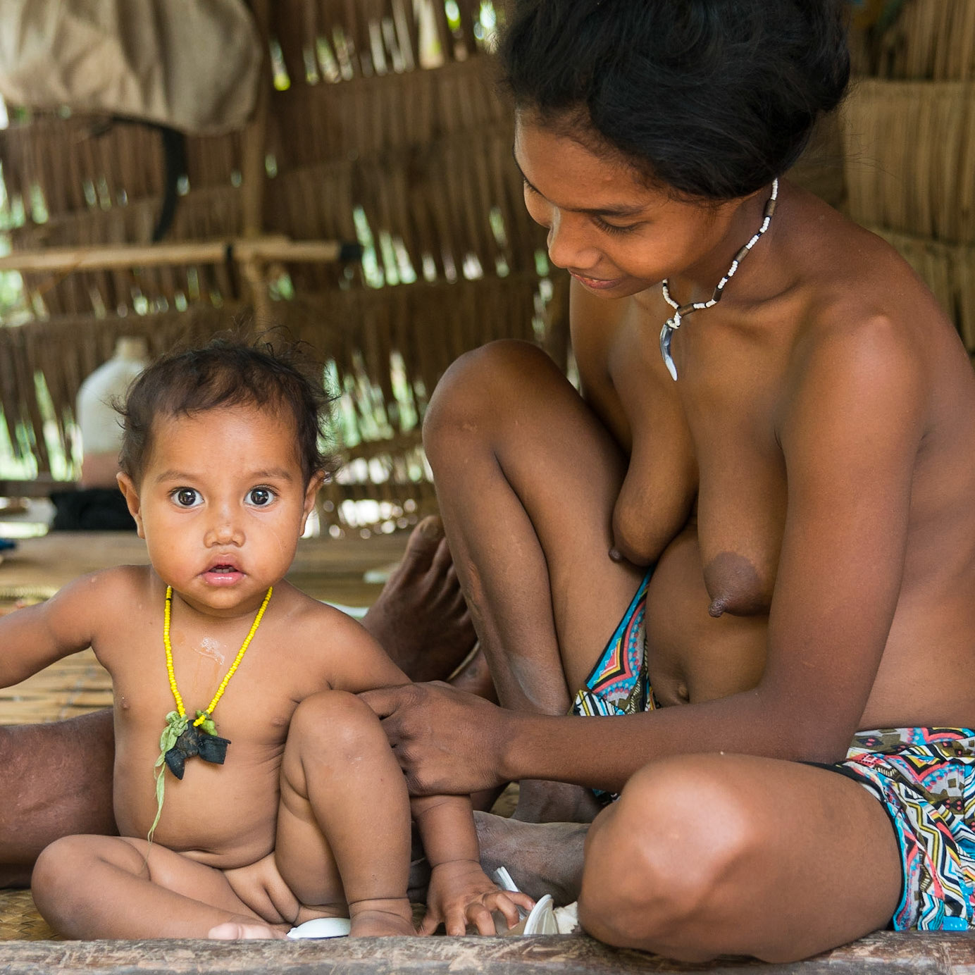 The Philippines, Palawan Island Batak indigenous people