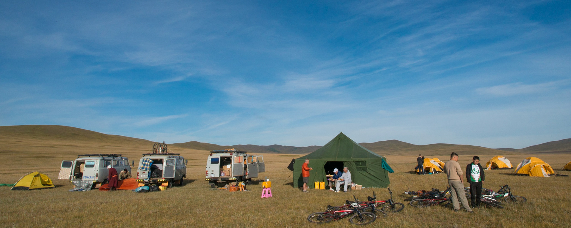 Mongolia, photos from a bicycle tour with Compass Rose Expeditions