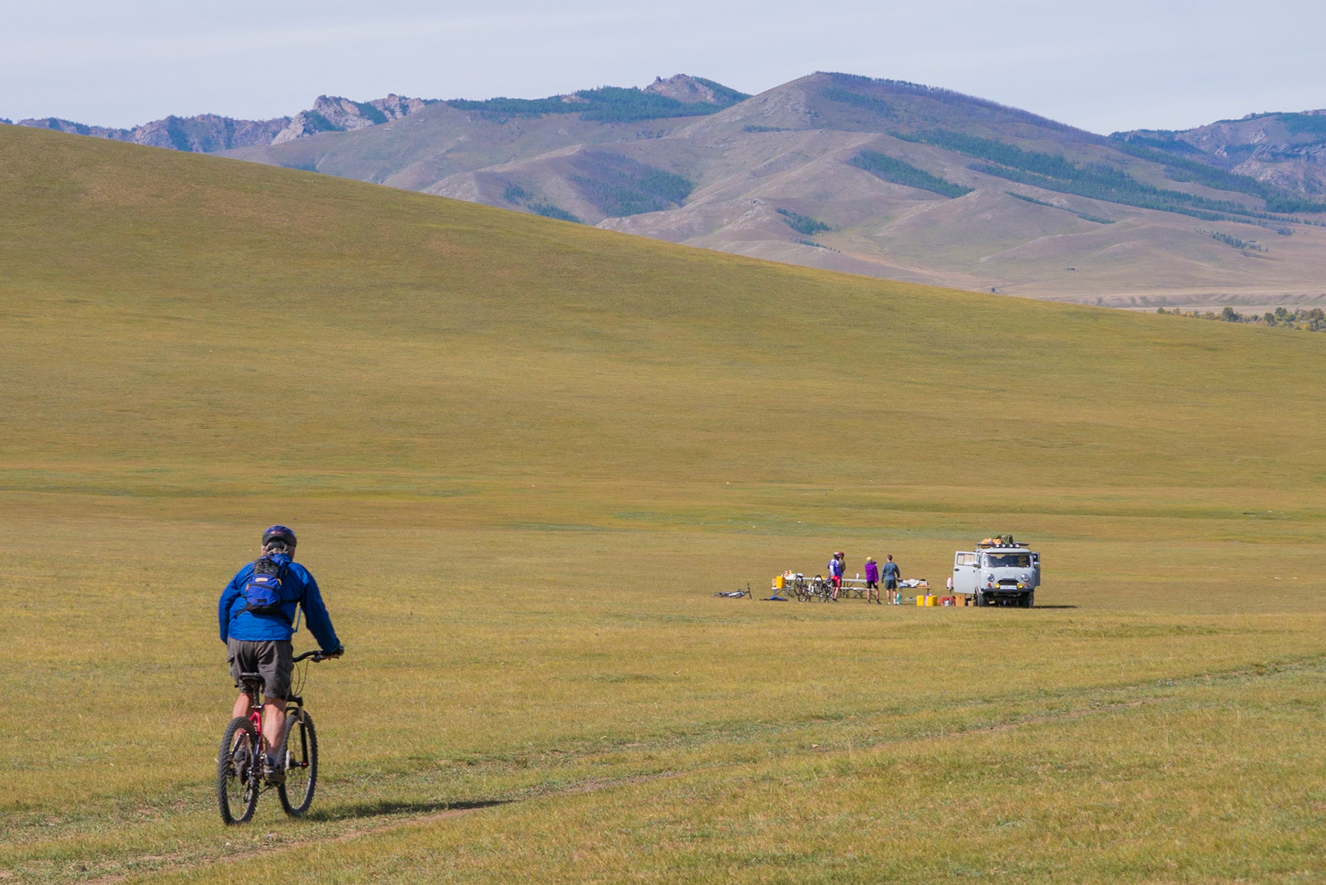 Mongolia, photos from a bicycle tour with Compass Rose Expeditions