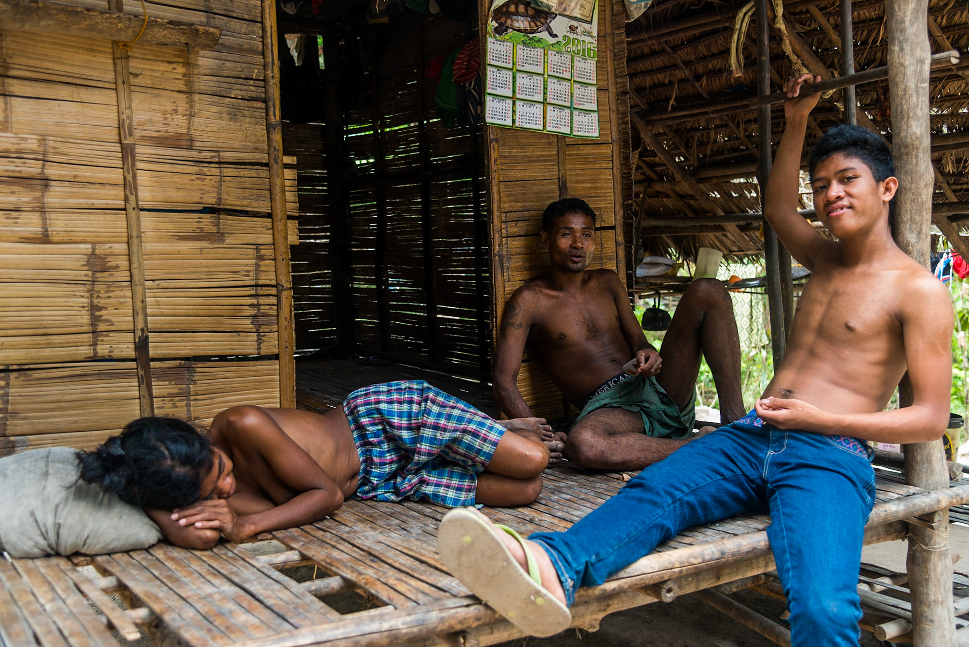 The Philippines, Palawan Island Batak indigenous people