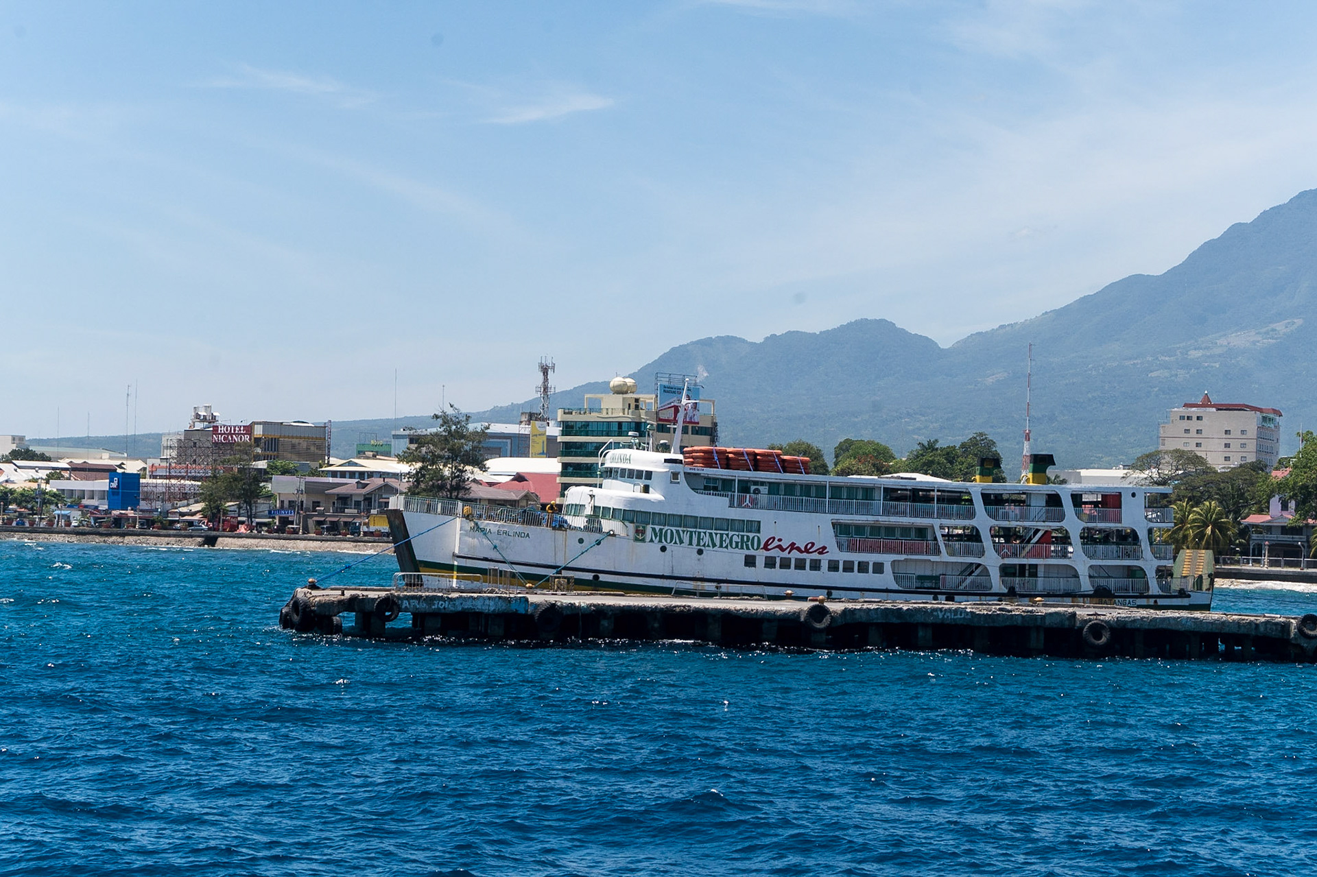 The Philippines, ferry boat ride from Siquijor to Negros Islands