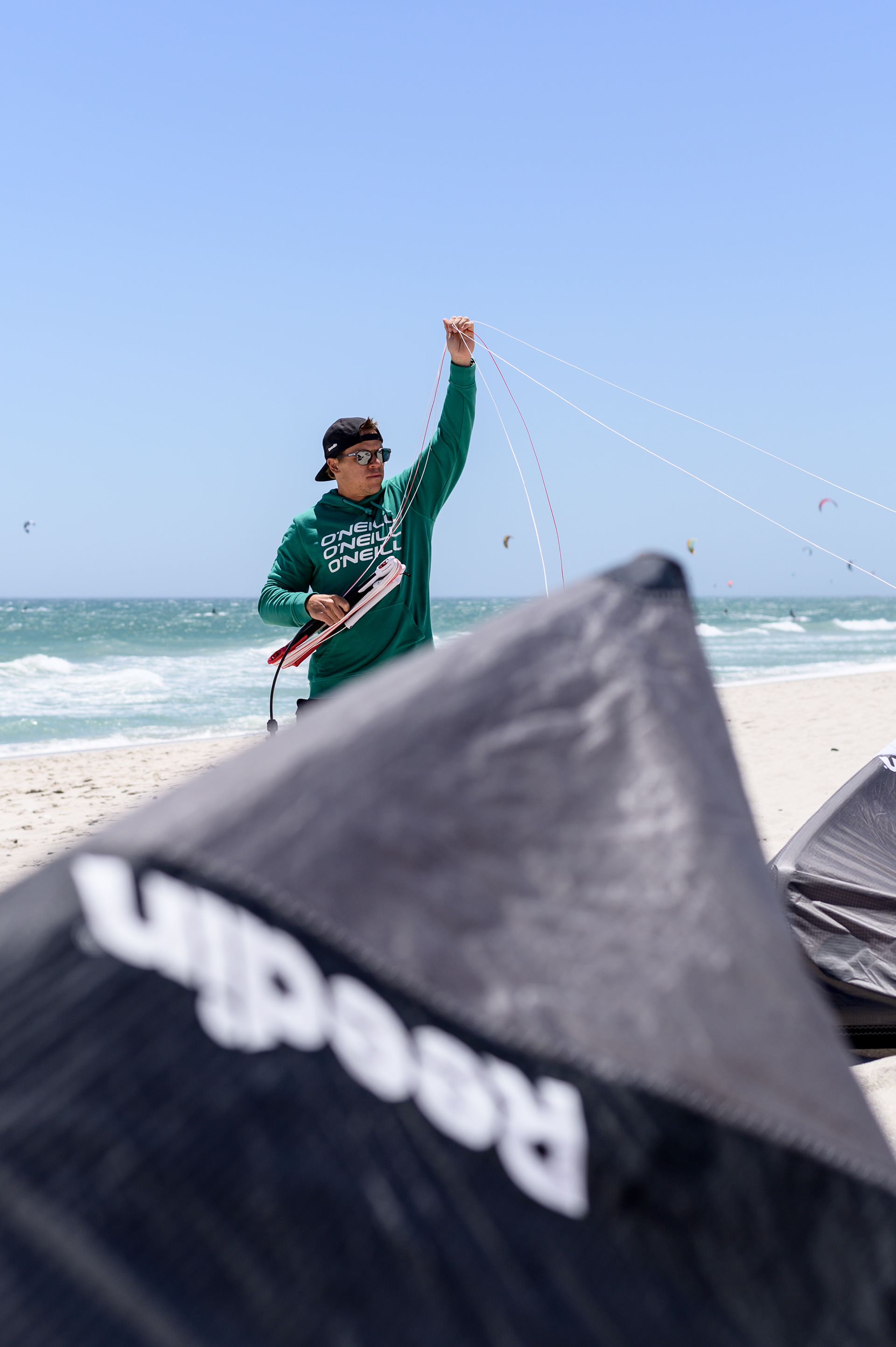 Kevin Langeree preparing for King of the Air