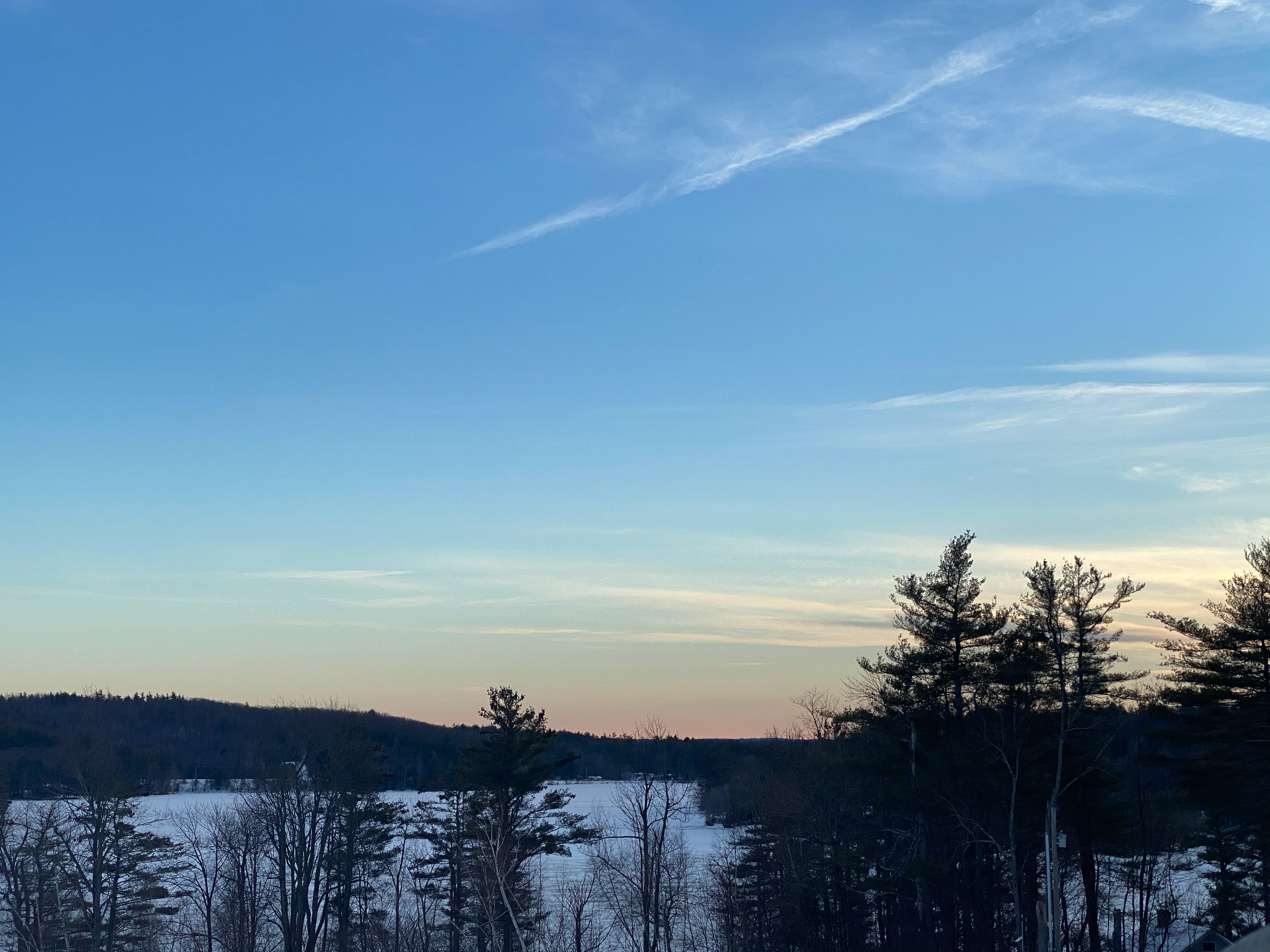 Sunset at Franklin Pierce