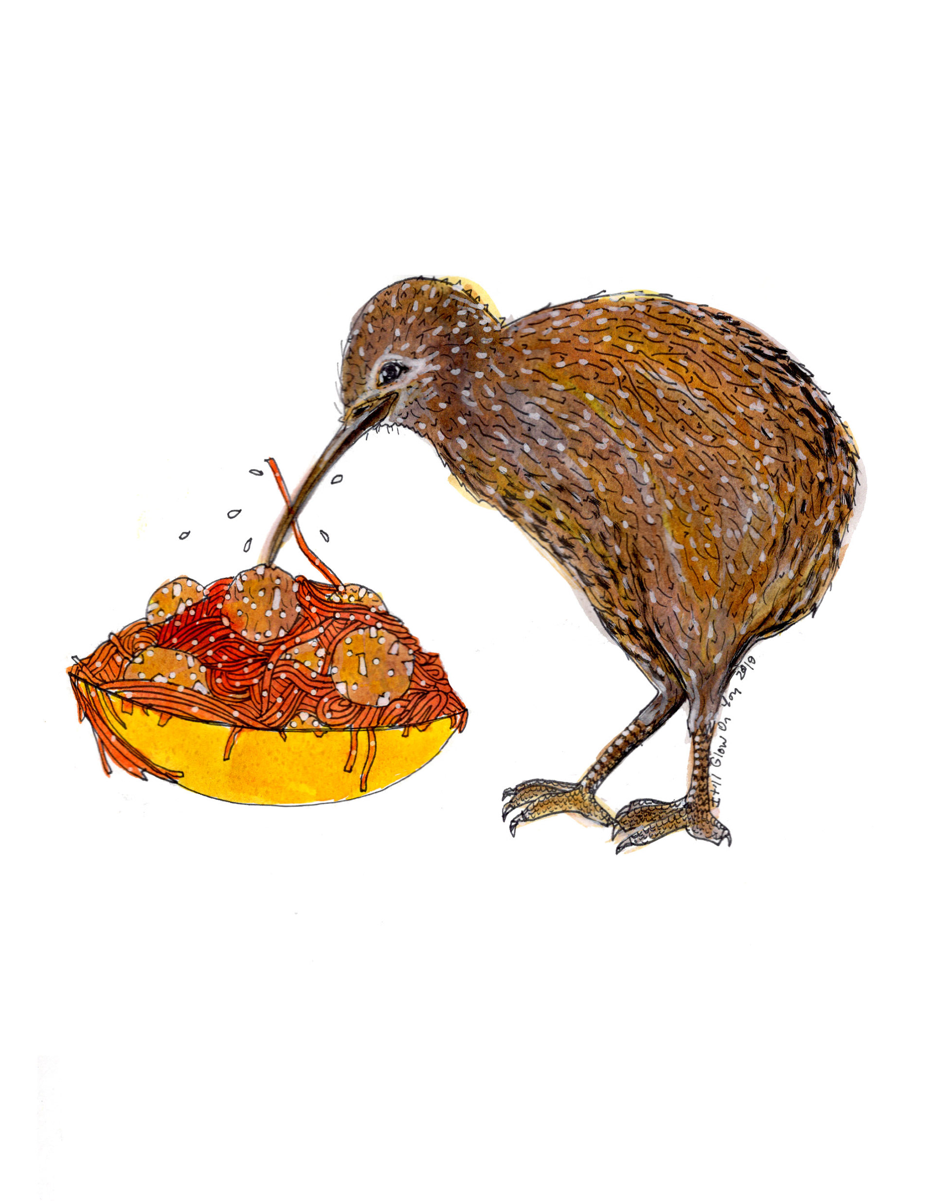 Kiwi Spaghetti
