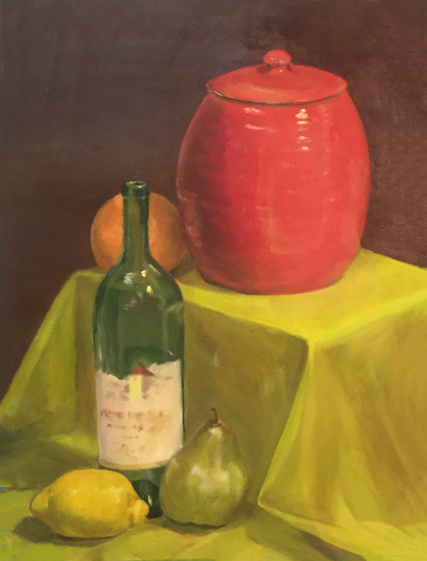 Still Life Oil on Canvas, 2015