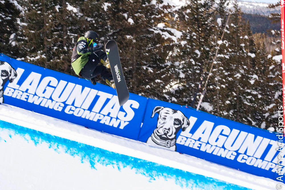 Ikko Anai of Japan tail grabs his 900* into his 2nd run Copper's Hallfpipe
