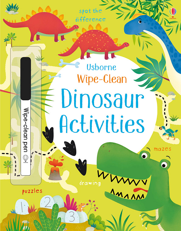 dinosaur activity book usborne