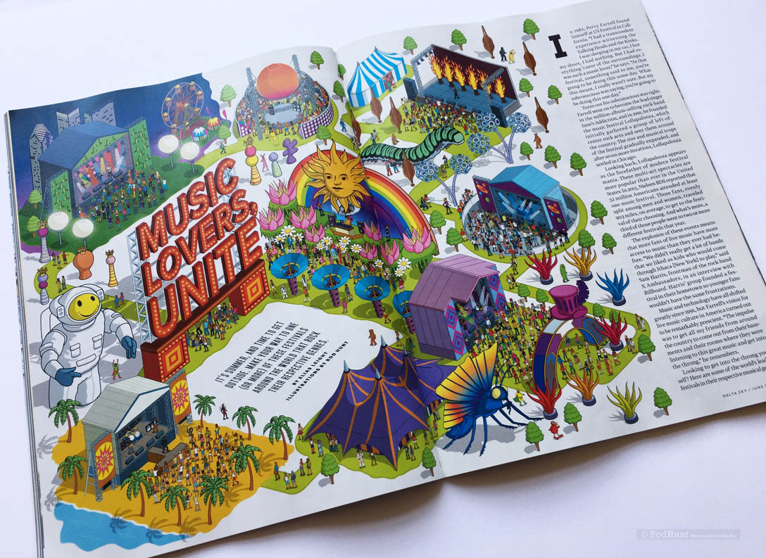 Illustration for Magazines and editorial