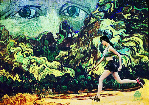 Running from a tormented soul