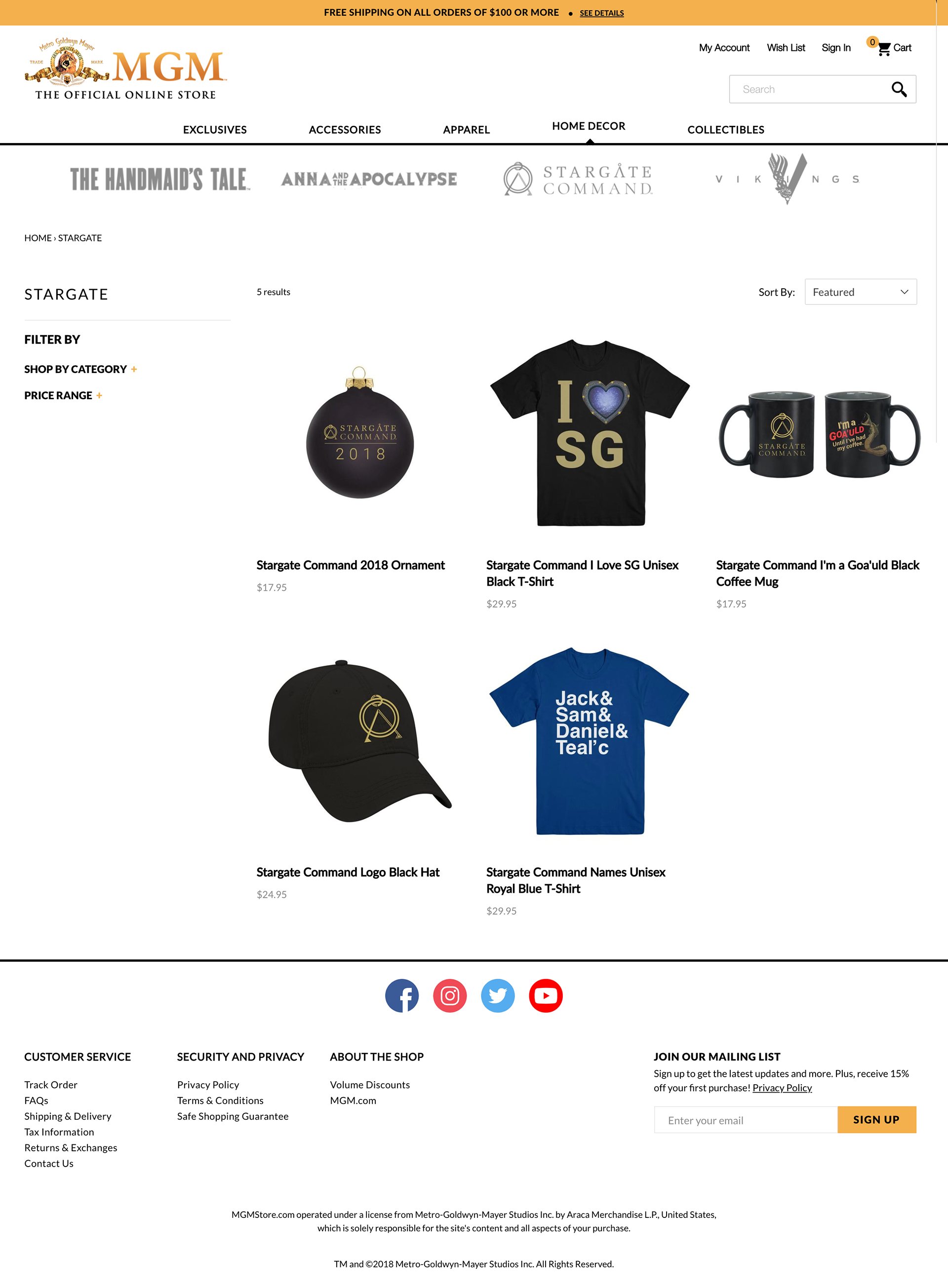 Official Merchandise I designed for the franchise