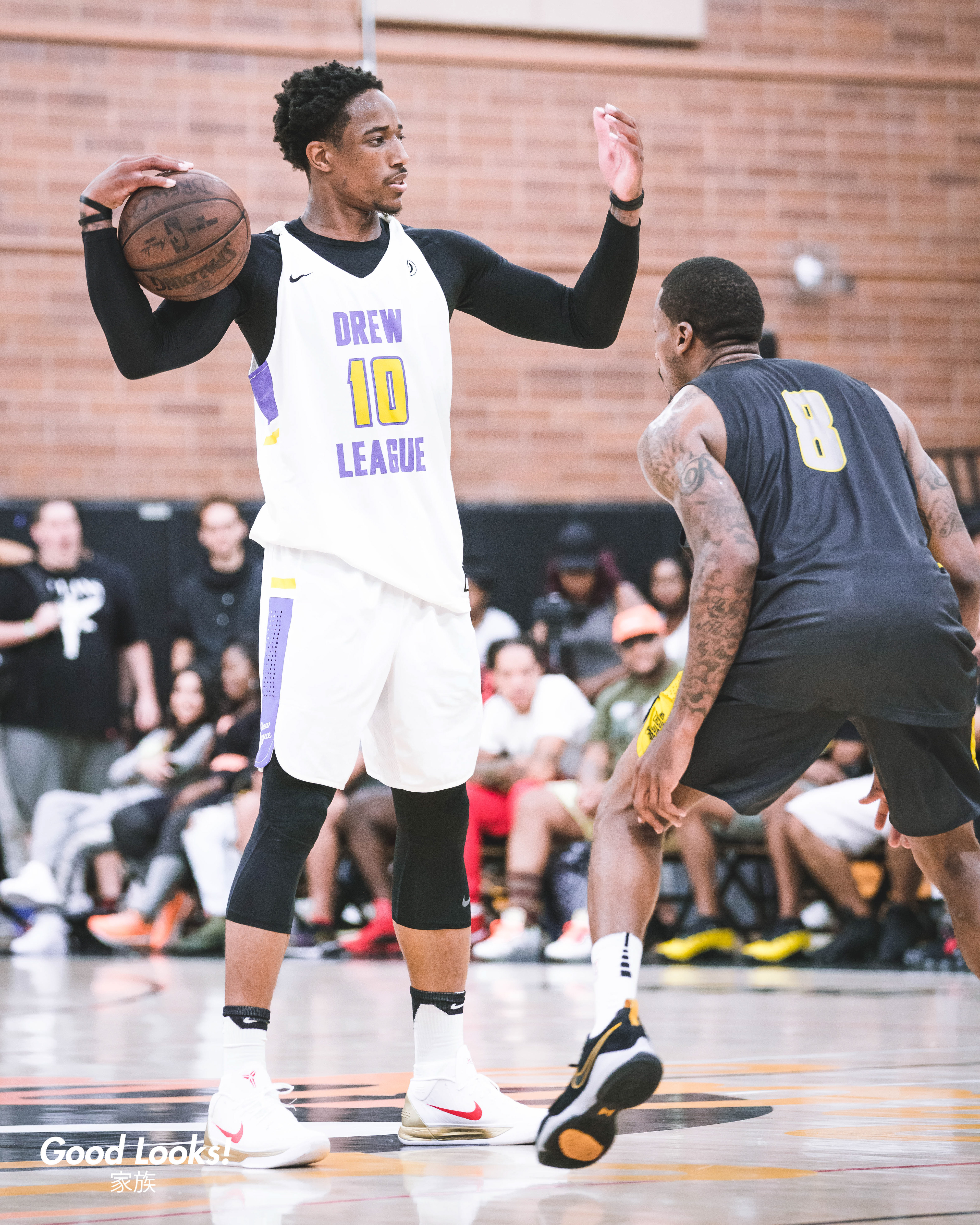 DeMar DeRozan displays full repertoire at Drew League