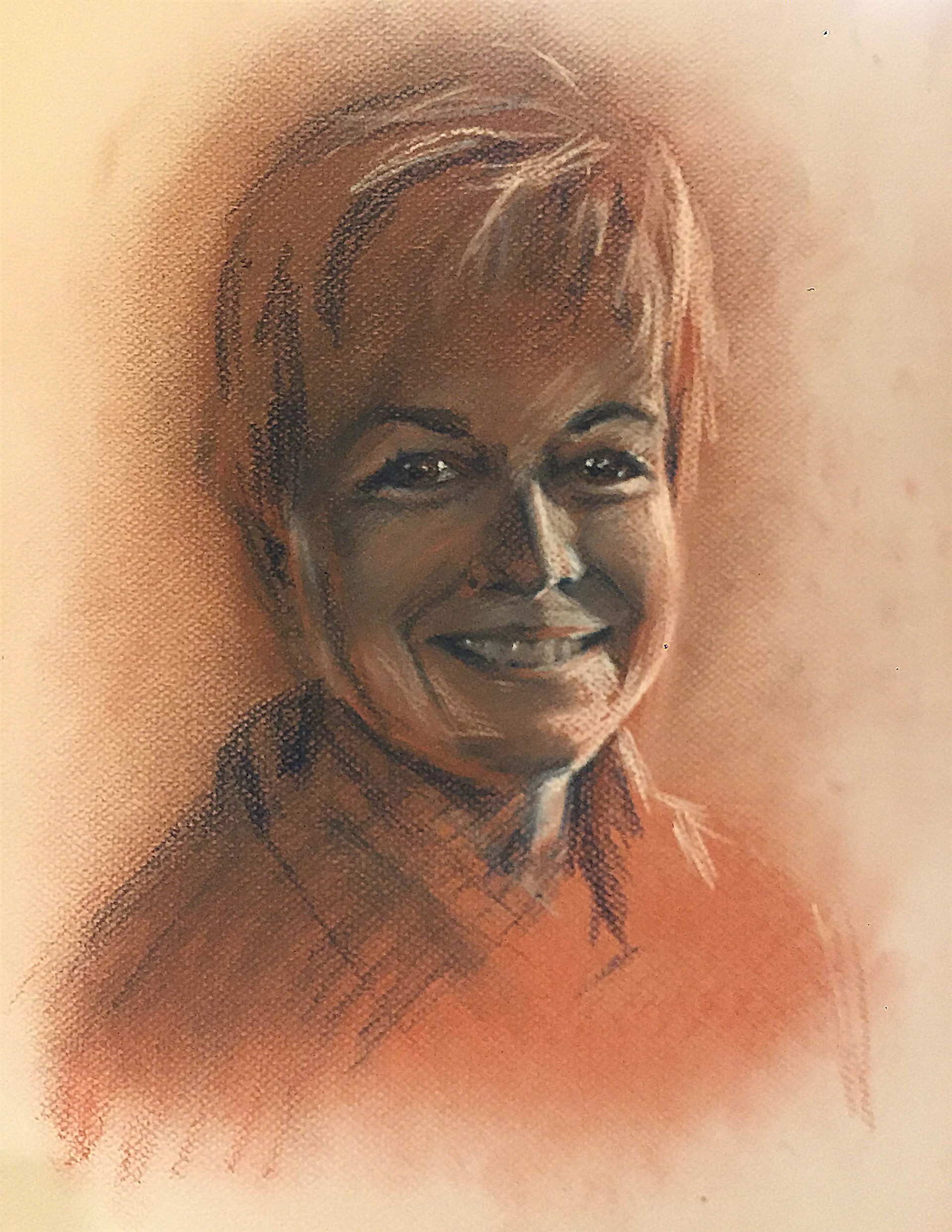 In Her Glory Portrait Study of Gloria